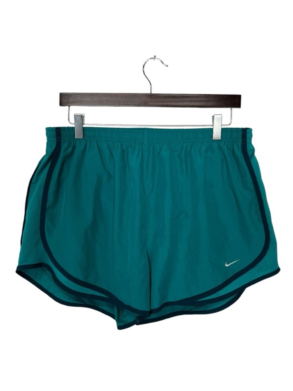 Nike‎ | Women’s Green Black Dry Fit Running Shorts L